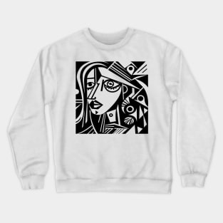 Cubist Witch Crewneck Sweatshirt